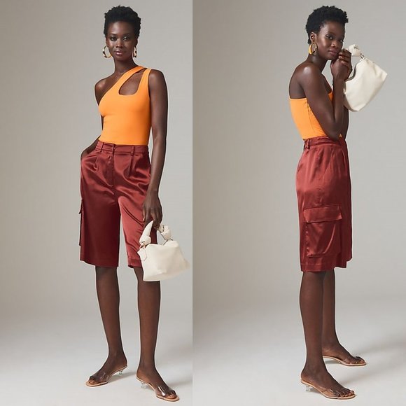 Anthropologie Pants - Anthropologie Hutch Pleated Utility Shorts XS new with tag nwt